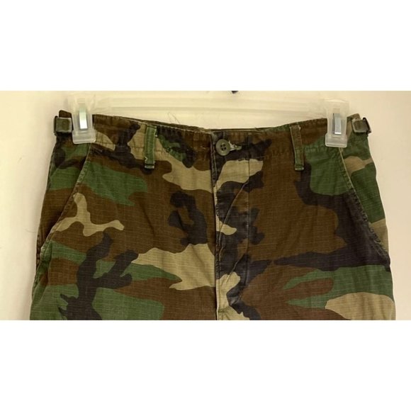 Vintage  US Military Camo Army Jungle Pants Size Small - Picture 2 of 10